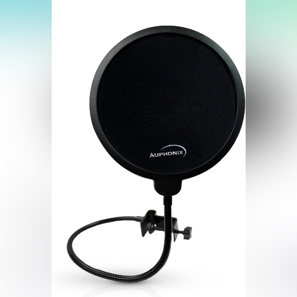 Pop Filter Screen for‎ Microphones - Gooseneck Clamp - Picture 1 of 11